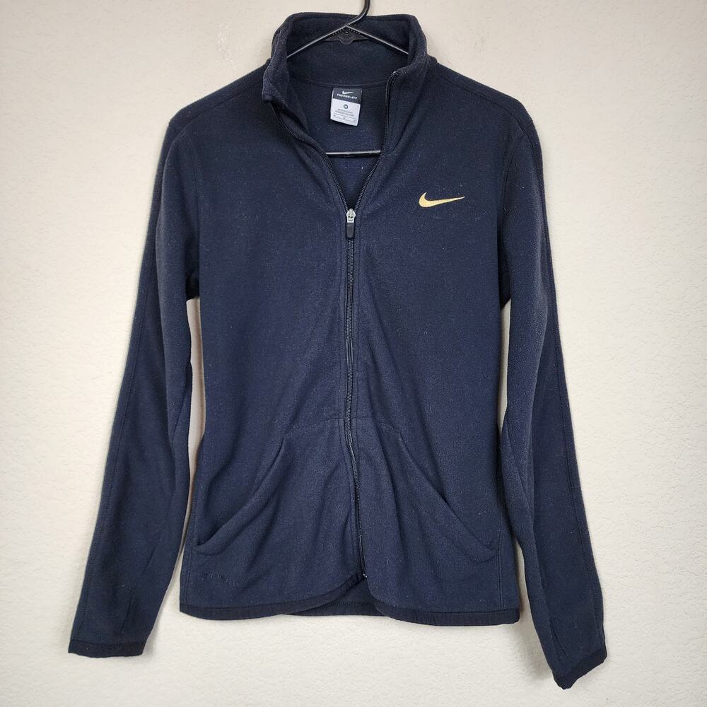 Nike Therma-fit Medium Soft Black Sweater Jacket